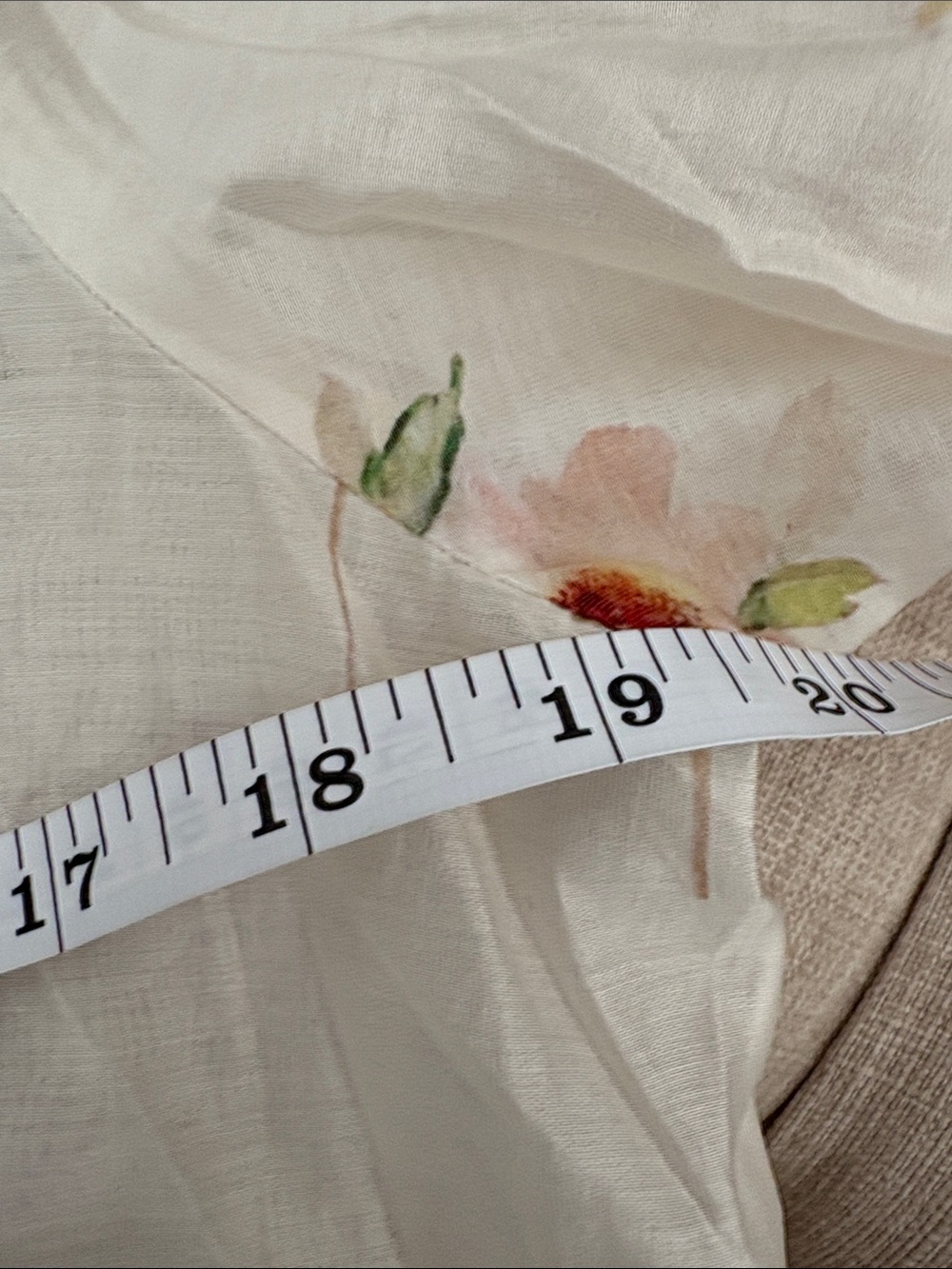 Bailey 44 White Sheer Floral Button-Front Blouse - Picture 5 of 6
